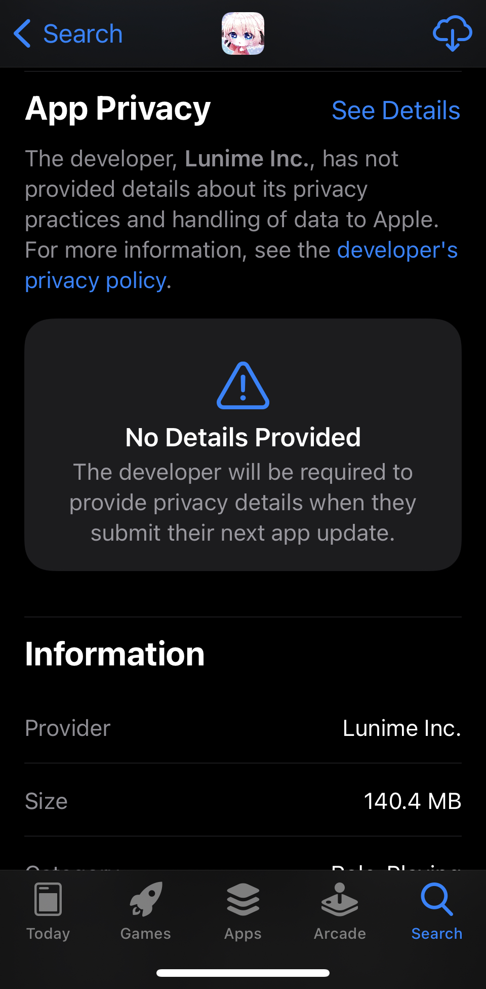 Mobile app security: No details provided