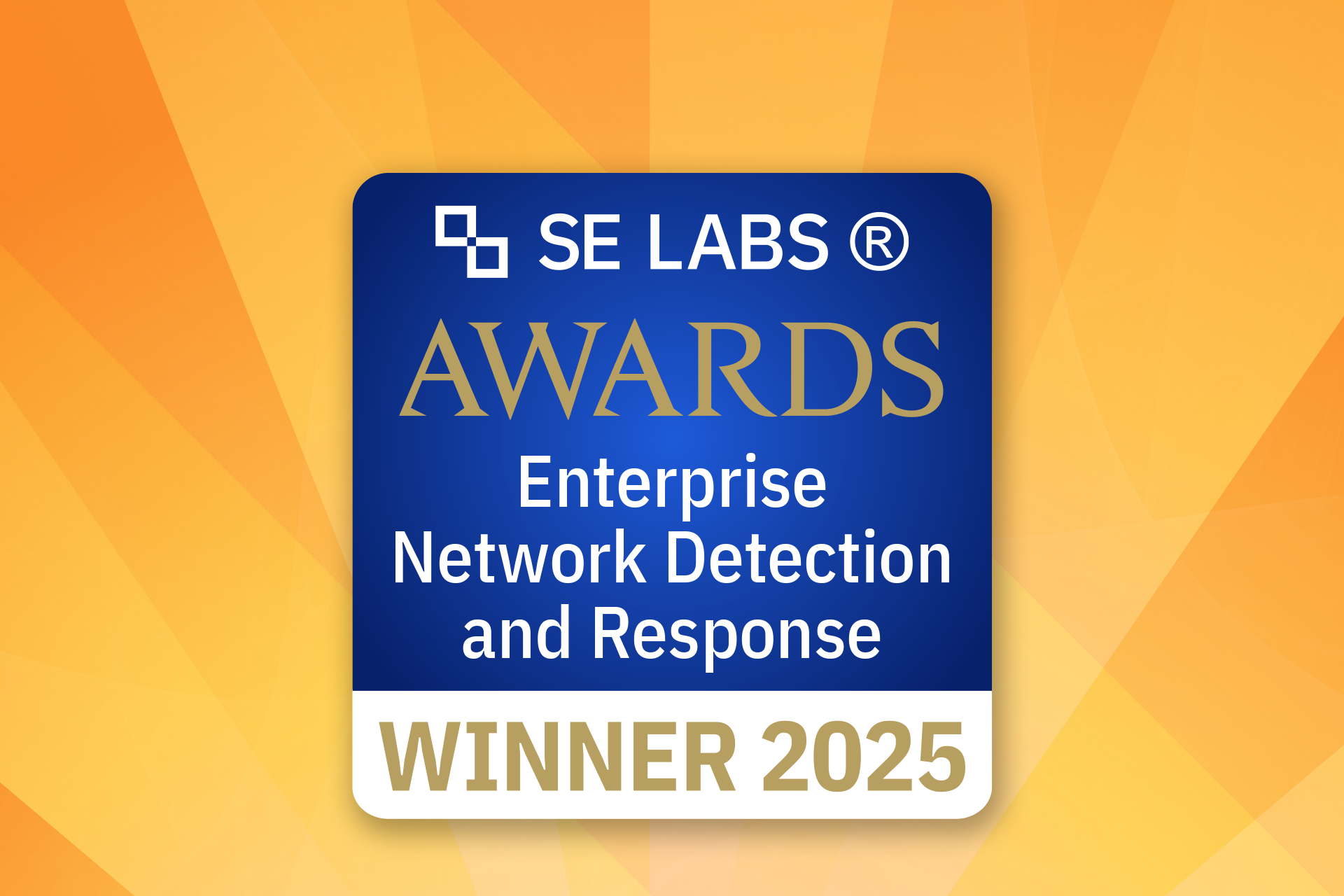 SE Labs Security Awards 2025