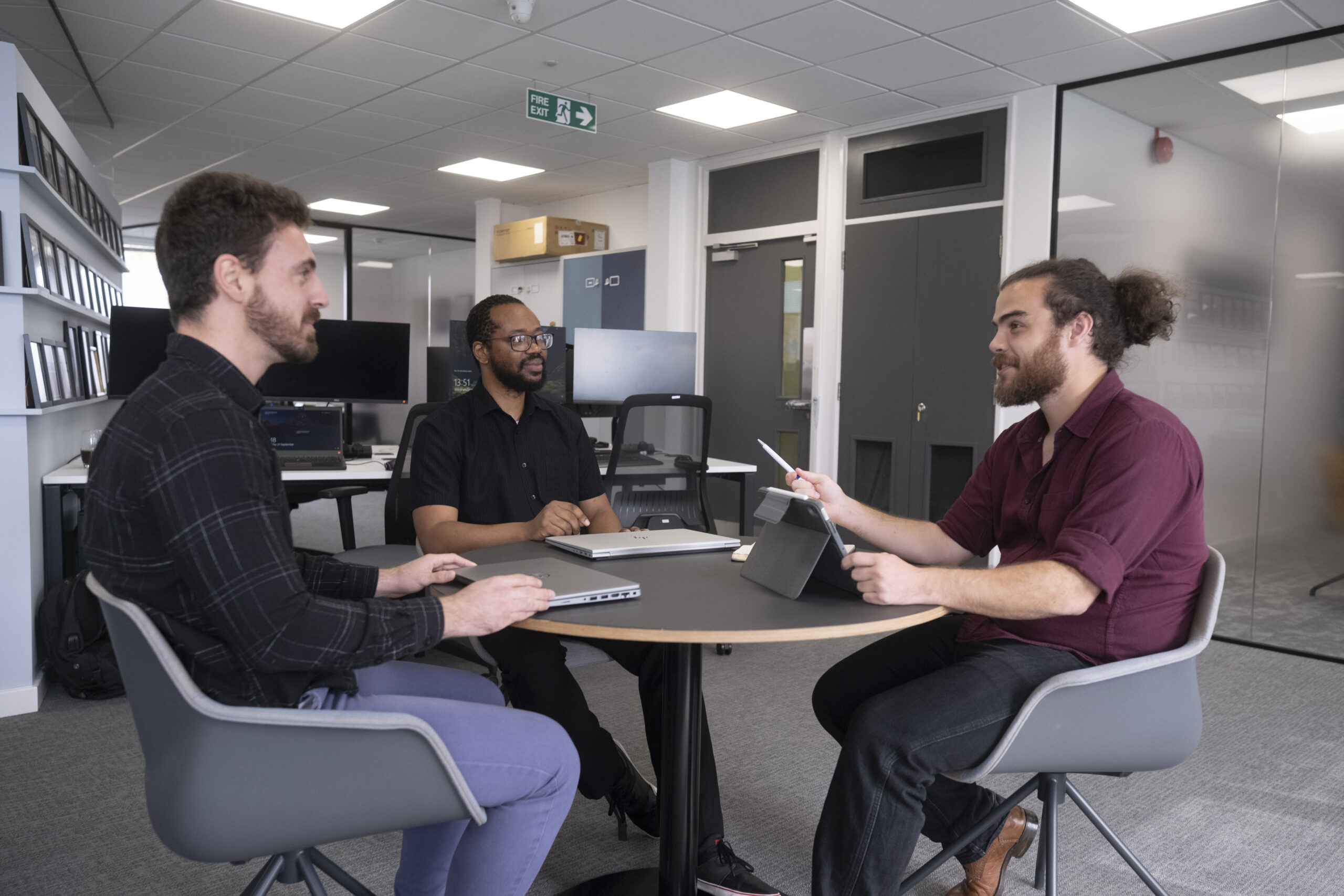 Three SE Labs testing experts compare notes